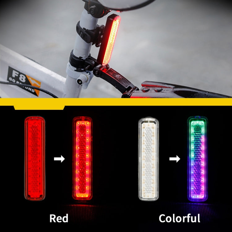 Regenbogen Fahrrad Rücklicht MTB Fahrrad Rücklicht