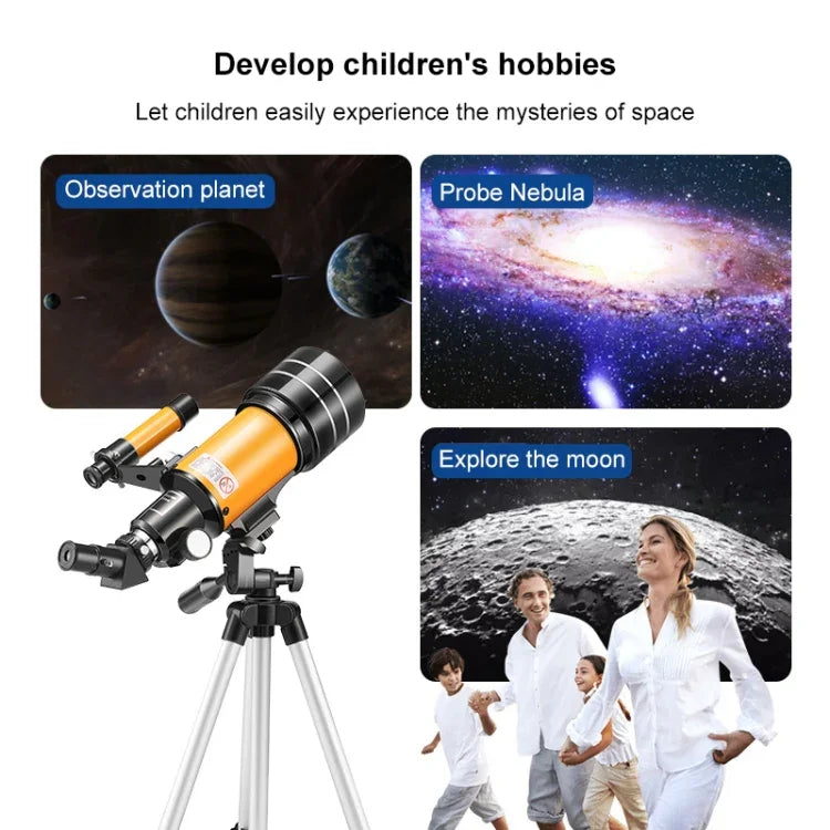 Hochauflösendes refraktives astronomisches Teleskop, Teleskop für die Sternenbeobachtung