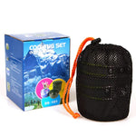 DS-101 Tragbares Outdoor-Camping-Kochset Picknick-Kessel-Kochgeschirr-Kombination