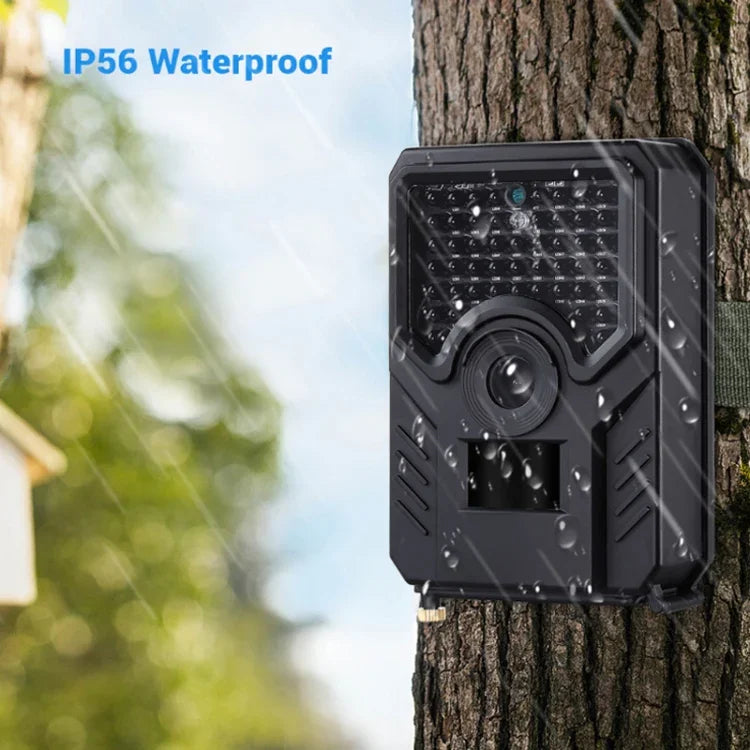 PR-200B 120-Grad-Weitwinkelobjektiv IP56 wasserdicht 12MP 1080P HD Infrarot-Wildkamera, unterstützt TF-Karte, PIR-Entfernung: 10-15m, PR200B