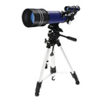 WR852 16x/66x70 High Definition High Times Astronomisches Teleskop mit Stativ, 66x70 Blau