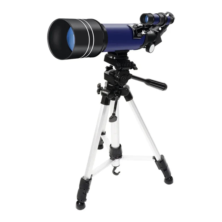 WR852 16x/66x70 High Definition High Times Astronomisches Teleskop mit Stativ, 66x70 Blau