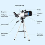 WR852 16x/66x70 High Definition High Times Astronomisches Teleskop mit Stativ, 66x70 Blau