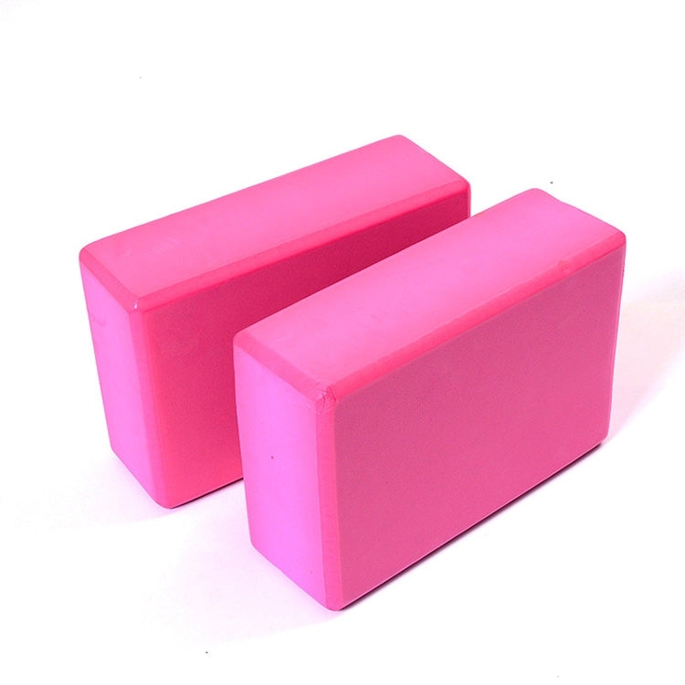Hochdichter Yoga-Block Schaumstoffziegel Frauen Heimtraining Fitness Gesundheit Fitnessstudio Übungsgerät, Größe: 23*15*7,5cm, 23 x 15 x 7,5cm Lila