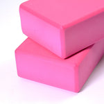 Hochdichter Yoga-Block Schaumstoffziegel Frauen Heimtraining Fitness Gesundheit Fitnessstudio Übungsgerät, Größe: 23*15*7,5cm, 23 x 15 x 7,5cm Lila