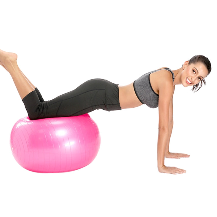 Verdickter explosionsgeschützter großer Yoga-Ball Sport Fitness Ball Umweltfreundlicher Schwangerschafts-Yoga-Ball, Durchmesser: 65cm, 65cm (Pink), 65cm (Blau), 65cm (Lila)
