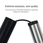 Outdoor Bergsteigen Tragbarer, faltbarer, ultraleichter Wanderstock aus Aluminiumlegierung, Länge: 35-125 cm, Länge: 35-125 cm (Gold), Länge: 35-125 cm (Blau), Länge: 35-125 cm (Rot)
