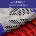 Outdoor Fitness Bergsteigen Strickschutz Silikon Anti-Kollisions-Federstütze Sport Knieprotektor, Größe: XL, Größe: XL