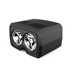 Y15 2 x CREE XPG2 500LM USB-Lade-LED-Fahrrad-Scheinwerfer Frontlampe mit 5 Modi, Y15