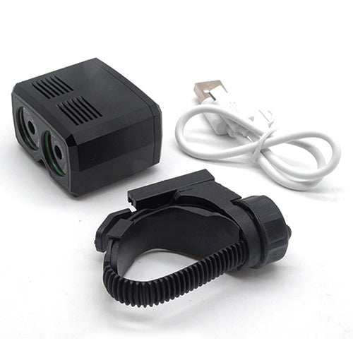 Y15 2 x CREE XPG2 500LM USB-Lade-LED-Fahrrad-Scheinwerfer Frontlampe mit 5 Modi, Y15