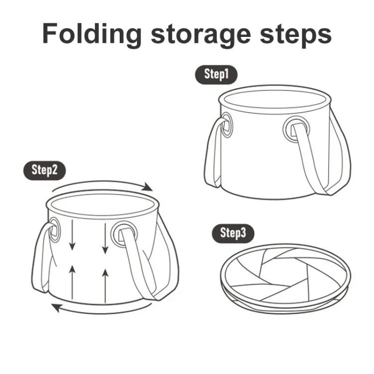 Naturehike NH20SJ040 20L PVC faltbarer Outdoor-Camping-Wasserspeicher, 20L