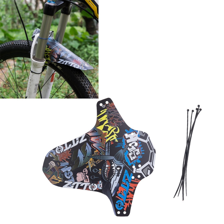 ZTTO Fahrradschutzbleche Mountain Road Bike Schutzbleche, kurzer Stil, kurzer Stil