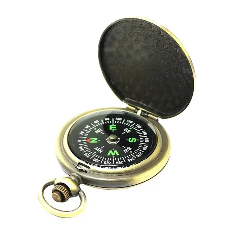 Nisa J35A Vintage-Metall-Taschenuhr-Kompass, J35A