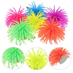 Aquariumartikel Dekoration TPR Simulation Seeigelball Koralle mit Punkt, Größe: S, Durchmesser: 7cm, 7cm