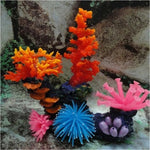 Aquariumartikel Dekoration TPR Simulation Seeigelball Koralle mit Punkt, Größe: S, Durchmesser: 7cm, 7cm