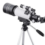 WR852 16x/66x70 High Definition High Times astronomisches Teleskop mit Stativ, 66x70 weiß
