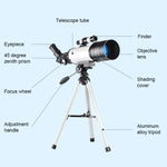 WR852 16x/66x70 High Definition High Times astronomisches Teleskop mit Stativ, 66x70 weiß