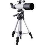 WR852-3 16x/66x70 High Definition High Times Astronomisches Teleskop mit Stativ & Telefonhalterung & Mondfilter, 66x70 Weiß + Mondfilter, 66x70 Blau + Mondfilter