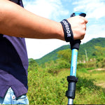 125cm Verstellbarer, tragbarer Outdoor-Trekkingstock aus Aluminiumlegierung, Grün#125cm, Blau#125cm, Rot#125cm, Gelb#125cm