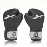 BONSEM Trainings-Boxhandschuhe für Erwachsene, C1 Schwarz, C1 Rot