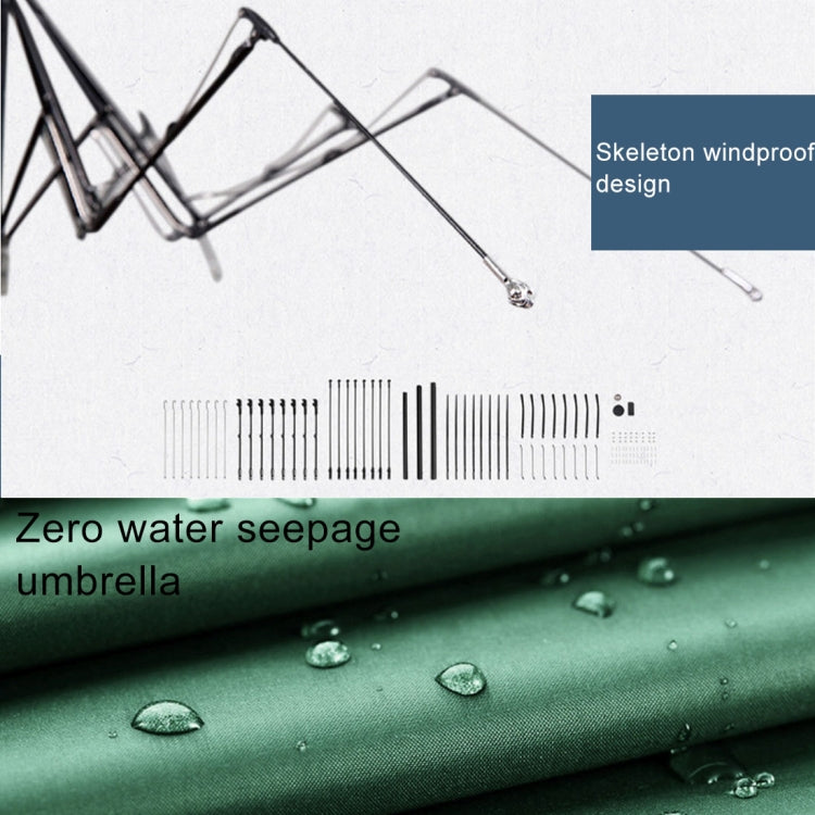 Kreativer Frisch-Stil Dreifach faltbarer Sonnenschirm mit Silberbeschichtung, Anti-UV, OG3884A, OG3884B
