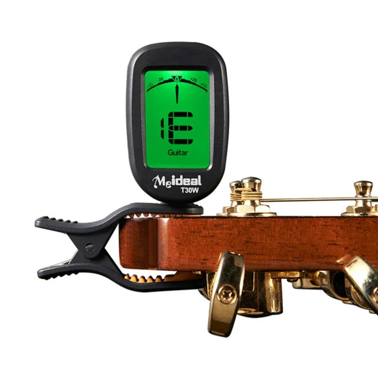 Gitarren-Clip-Stimmgerät – Präzise chromatische Stimmgeräte für Akustikgitarre, Bass, Banjo, Violine und Ukulele