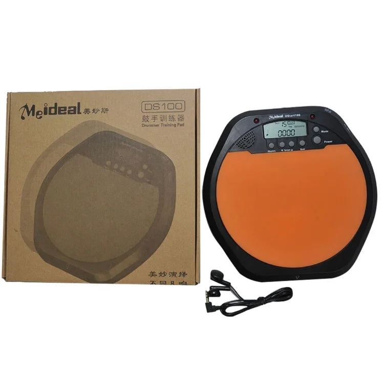 Elektronisches Trommel-Metronom DS100 (Schwarz+Orange), Elektronische Trommel DS100