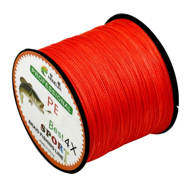 HENGJIA 4.0# 0.34mm 45LB 18.1kg Spannung 500m Extra Starke 4-fach Geflochtene PE Angelschnur Drachenschnur, 4.0# 0.34mm 45LB