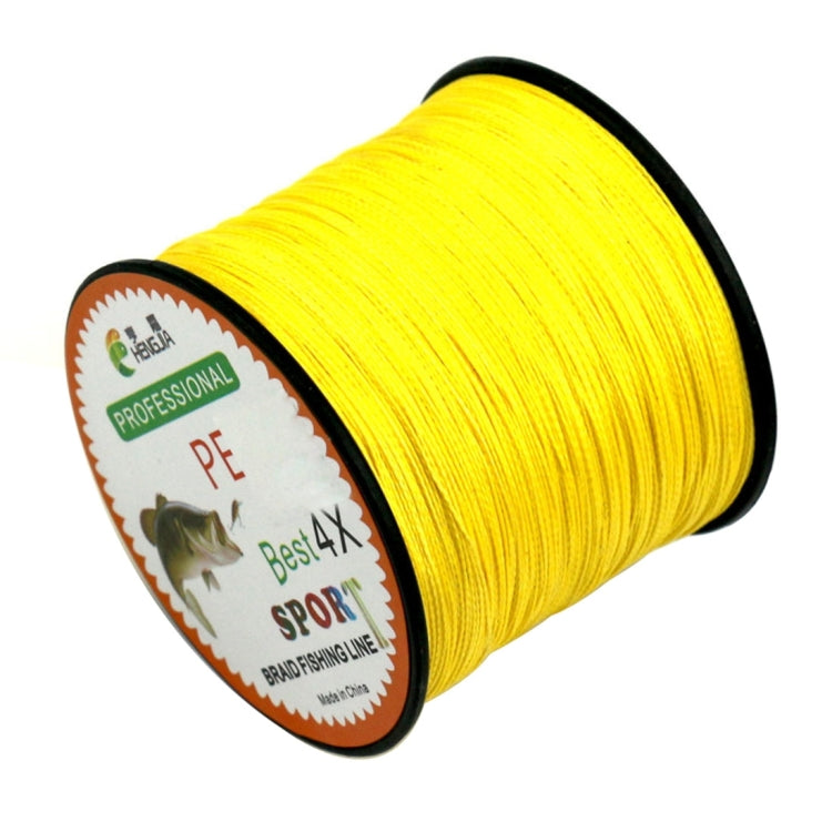 HENGJIA 4.0# 0.34mm 45LB 18.1kg Tension 500m Extra Strong 4 Shares Braid PE Fishing Line Kite Line, 4.0# 0.34mm 45LB