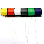 HENGJIA 1,5# 0,20mm 22LB 9kg Zugkraft 500m extra starke 4-fach geflochtene PE-Angelleine Drachenschnur, 1,5# 0,20mm 22LB