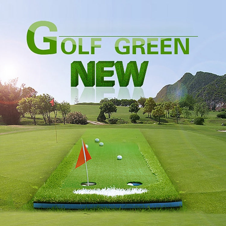 PGM Golf Doppel-Farben Putting Matte Schlägertrainer, Größe: 75x300cm, Größe: 75x300cm
