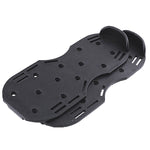 Garten Rasen Gartengeräte Grasreißer Spikeschuhe mit 8 Metallverschlüssen, Mit 8 Metallverschlüssen (Schwarz), Mit 8 Metallverschlüssen (Grün)