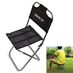 Outdoor Angeln Tragbarer Klapphocker Rucksack Aluminiumlegierung Stuhl
