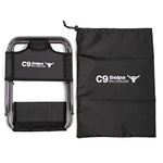 Outdoor Angeln Tragbarer Klapphocker Rucksack Aluminiumlegierung Stuhl