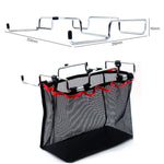 Picknick Camping Faltbarer Mesh-Korb Metallhalterung Kochgeschirr-Organizer Gestell, Kochgeschirrhalter