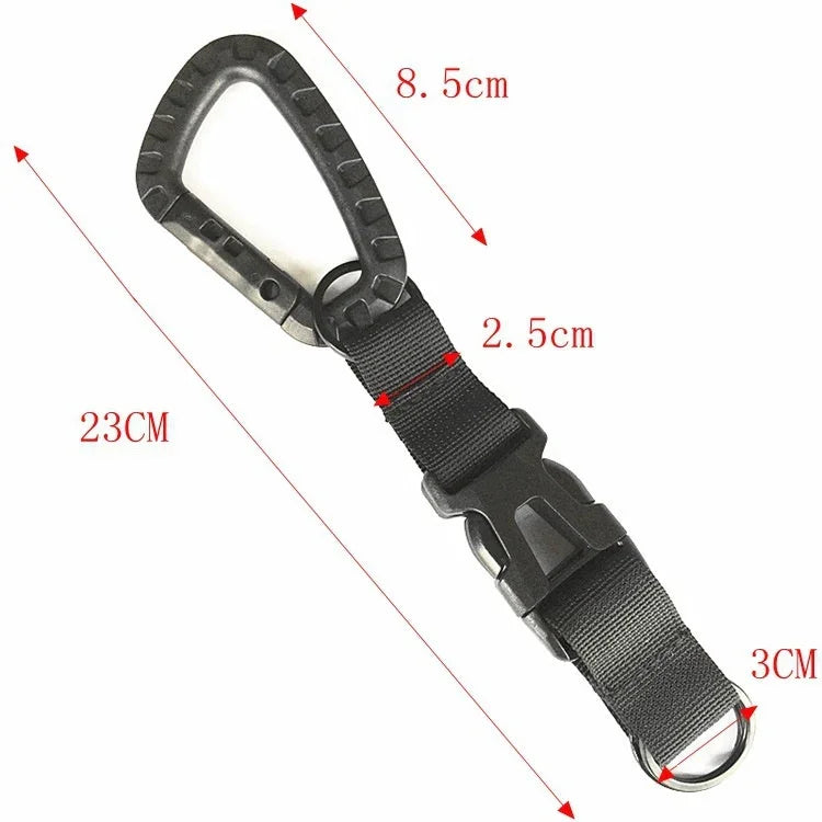 Multifunktionale Outdoor-Kombination Rucksack-Dreifachschnalle, Dreifachschnalle (Schwarz), Dreifachschnalle (Grün), Dreifachschnalle (Khaki)