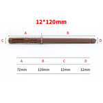 10 Stk. verdeckter Lagenbrett-Stift, Wandregal, unsichtbarer Schottnagel, 12x120mm