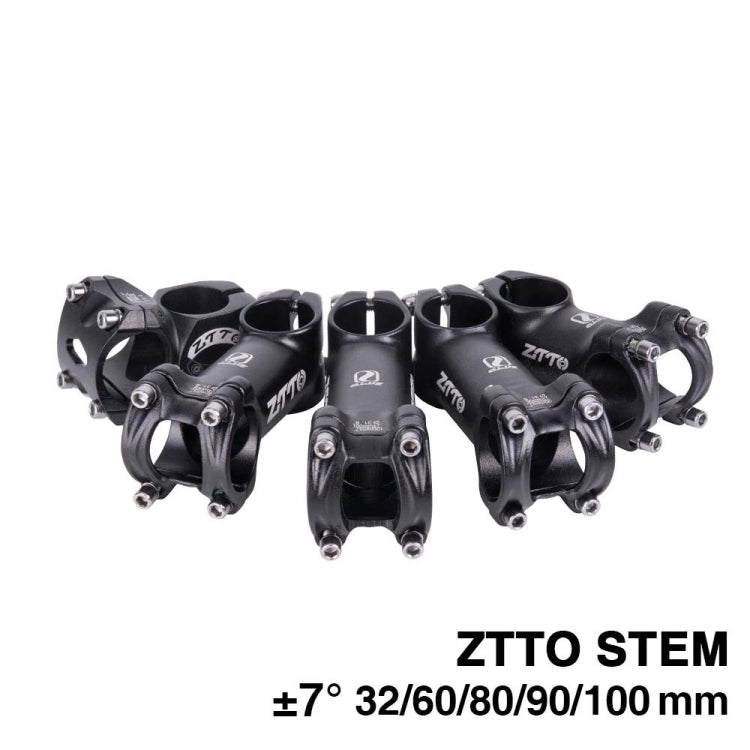 ZTTO Fahrrad Lenker Gabel Vorbau Leichtes Standrohr 100mm, 100mm