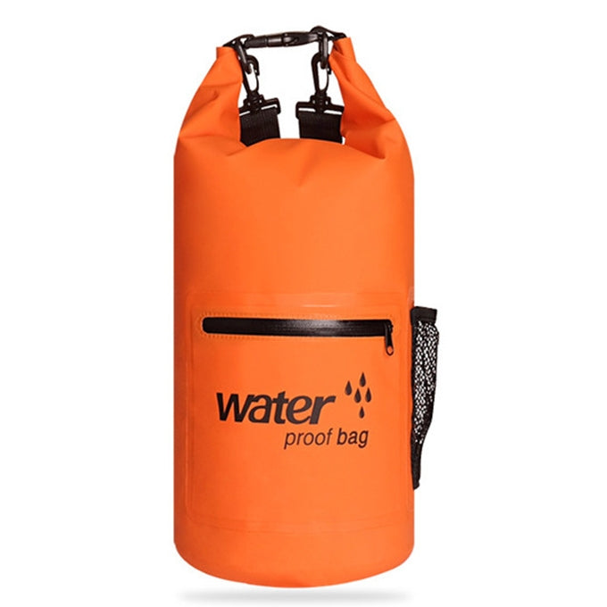 Outdoor Wasserdichte Trockentasche mit zwei Schultergurten, PVC-Fasssack, Fassungsvermögen: 20L, 20L