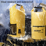 Outdoor Wasserdichte Trockentasche mit zwei Schultergurten, PVC-Fasssack, Fassungsvermögen: 20L, 20L
