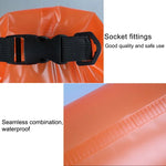 Wasserdichte Outdoor-Einzelschulter-Trockentasche, PVC-Fassbeutel, Fassungsvermögen: 5 l, 5 l