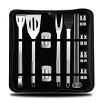 18-teiliges Outdoor-Geschirrset, Camping-Grillgeschirr, Picknick-Werkzeugset, 18-teilig