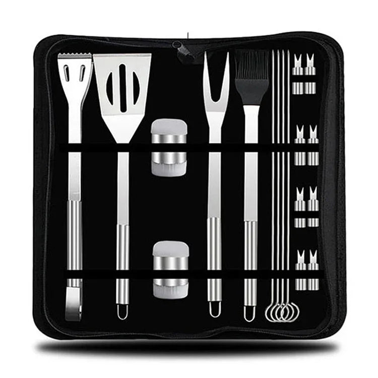 18-teiliges Outdoor-Geschirrset, Camping-Grillgeschirr, Picknick-Werkzeugset, 18-teilig