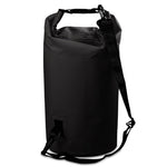 Outdoor Waterproof Double Shoulder Bag Dry Sack PVC Barrel Bag, Capacity: 30L, Capacity: 30L (Green), Capacity: 30L (Sky Blue), Capacity: 30L (Yellow), Capacity: 30L (Black), Capacity: 30L (Dark Blue), Capacity: 30L (Orange), Capacity: 30L (Pink)