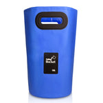 Outdoor Tragbare Klappspüle PVC Faltbarer Eimer, Fassungsvermögen: 15L, 15L Orange, 15L Grün, 15L Rosenrot, 15L Himmelblau, 15L Gelb, 15L Schwarz, 15L Dunkelblau