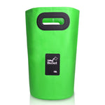 Outdoor Tragbare Klappspüle PVC Faltbarer Eimer, Fassungsvermögen: 15L, 15L Orange, 15L Grün, 15L Rosenrot, 15L Himmelblau, 15L Gelb, 15L Schwarz, 15L Dunkelblau