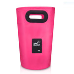 Outdoor Tragbare Klappspüle PVC Faltbarer Eimer, Fassungsvermögen: 15L, 15L Orange, 15L Grün, 15L Rosenrot, 15L Himmelblau, 15L Gelb, 15L Schwarz, 15L Dunkelblau