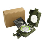 GoldGood K4074 Outdoor Multifunktions-Militärreise-Geologie-Taschen-Prismenkompass mit Leuchtanzeige, K4074