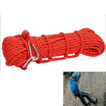 Kletterhilfsseil Statisches Seil Sicherheitsrettungsseil, Länge: 15m Durchmesser: 10mm, Länge: 15m Durchmesser: 10mm