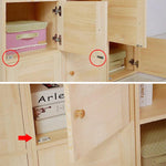 30 Stück Kunststoff starker magnetischer Schranktür-Sauger, Kleiderschrank-Bücherregal-Heimzubehör, Größe: M, M